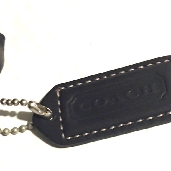 Coach vintage black leather satchel handbag - Picture 5 of 9